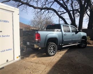 2008 GMC Sierra Texas Edition Crew Cab Pickup With Aftermarket Rims