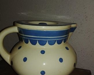 German Persian ware teapot.
