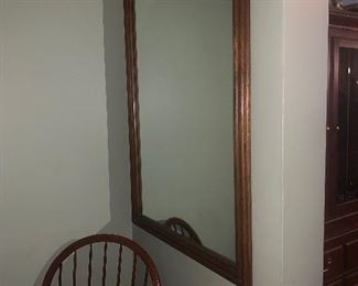  antique Moose-head Furniture  mirror and chair 