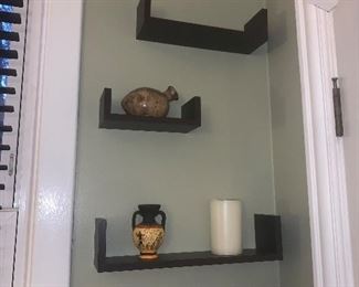 three shelves 