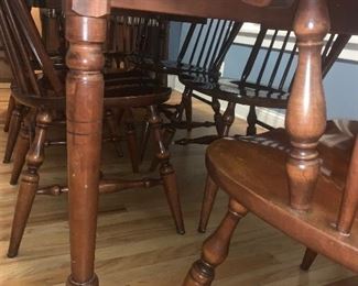  Moose-head Furniture  dining room table and chairs 