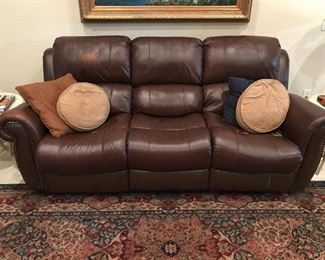 Leather, recliner