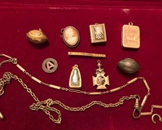 Antique charms and such