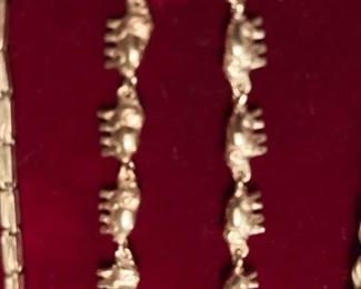 sterling elephant chain