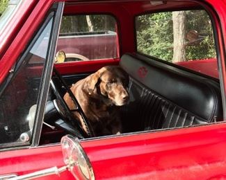 Billie LOVES this truck