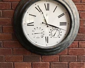 Large patio clock