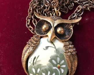 Hand painted and signed.