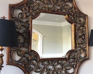 Wall mirror - 52”W x 52”H