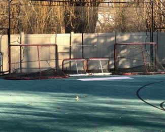 Hockey nets and shinny nets!