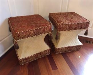 Upholstered stools