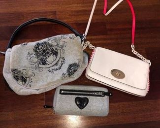 Juicy Couture purse and matching wallet and Coach purse