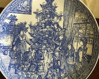 Set of Four Spode Blue Room Collection - Christmas