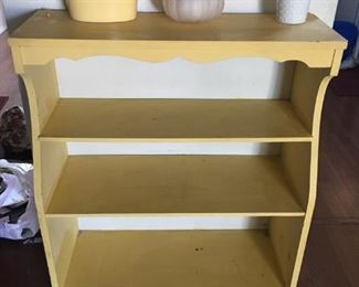 Yellow Bookcase