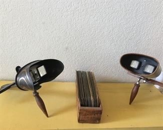 Vintage Stereo Cards and Viewers
