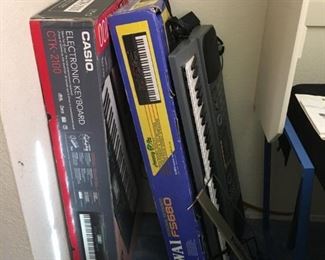 (3) Electric Keyboards