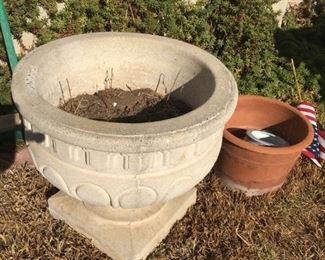 Cement Urn Planter