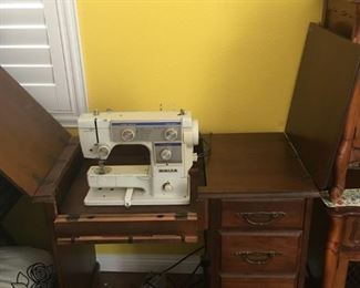 Sewing Machine in Table
