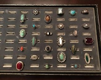 This picture and ones following is just a portion of sterling.  Keep watching.