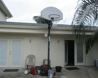 Another view of Basketball goal