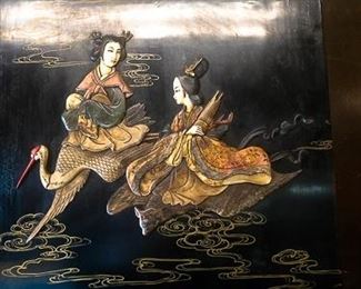 Panel Inlay man and woman