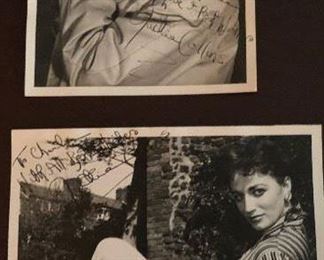 Jackie Collins - original signed pictures