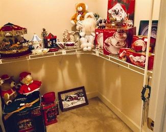 Our Christmas closet