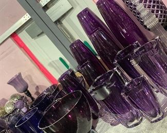Purple Art Glass