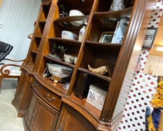 Wonderful display cabinet made by Hooker