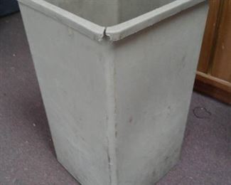Square Commercial Trash Can