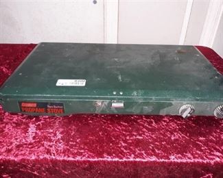 Metal Coleman Propane Stove