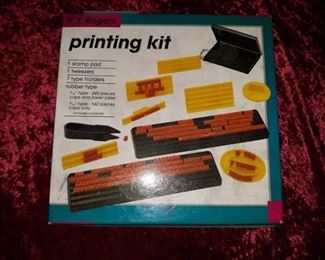 WT Rogers Printing Kit