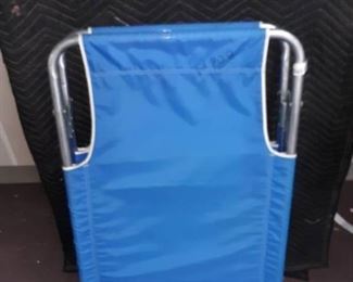 Folding Canvas Metal Cot