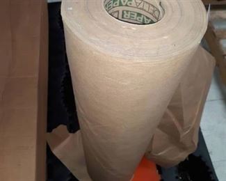 Roll of Brown Kraft Paper