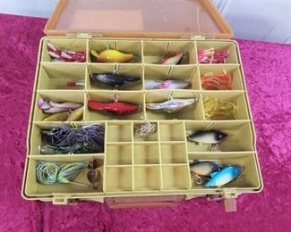 Magnum Case full of Fishing Lures