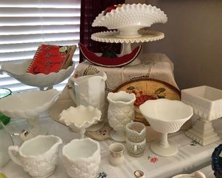 Milk Glass Collection