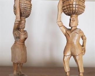 Hand Carved Wooden Figurines