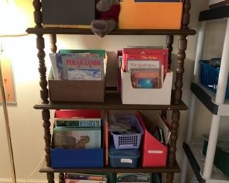 Homeowner is a retired teacher, we have many children's books.