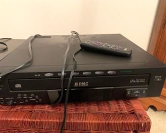 #11 Rca 5 disc player $65.00