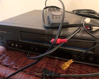 #12 Panasonic VCR $30.00
