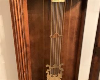 #14 Howard miller grandfather clock 58 anniversary edition 20x12x79 $500.00