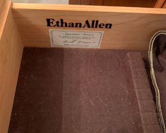#16 Ethan Allen Buffet w/ 2 drawers and 2 doors 40x19x33 $125.00