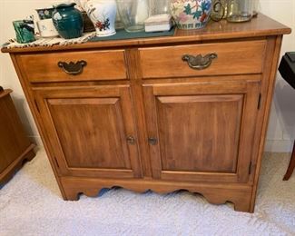 #16 Ethan Allen Buffet w/ 2 drawers and 2 doors 40x19x33 $125.00