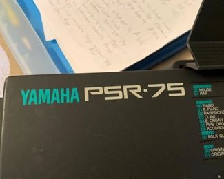 #19 Yamaha PSR 75 Keyboard $65.00