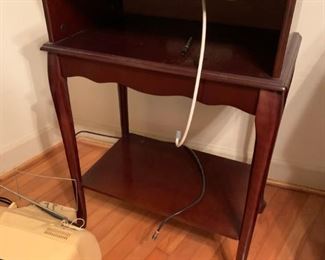 #29 Entertainment table w/ QA legs 24x15x35 $65.00