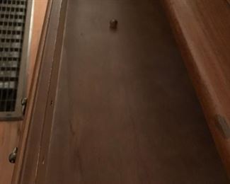#40 small 3 drawer chest 24x54x24 $75.00