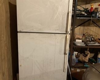 #57 ge frig as is $40.00