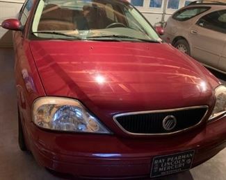 2003 Red Mercury Sable car with 126000 miles $2000