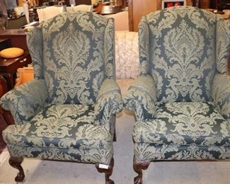 Beautiful Wingchairs by American of Highpoint.
