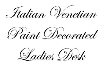 Italian Venetian Desk