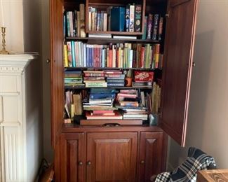 #26 Entertainment center (1 with shelves) 42x21x81 2 @ 75 ea